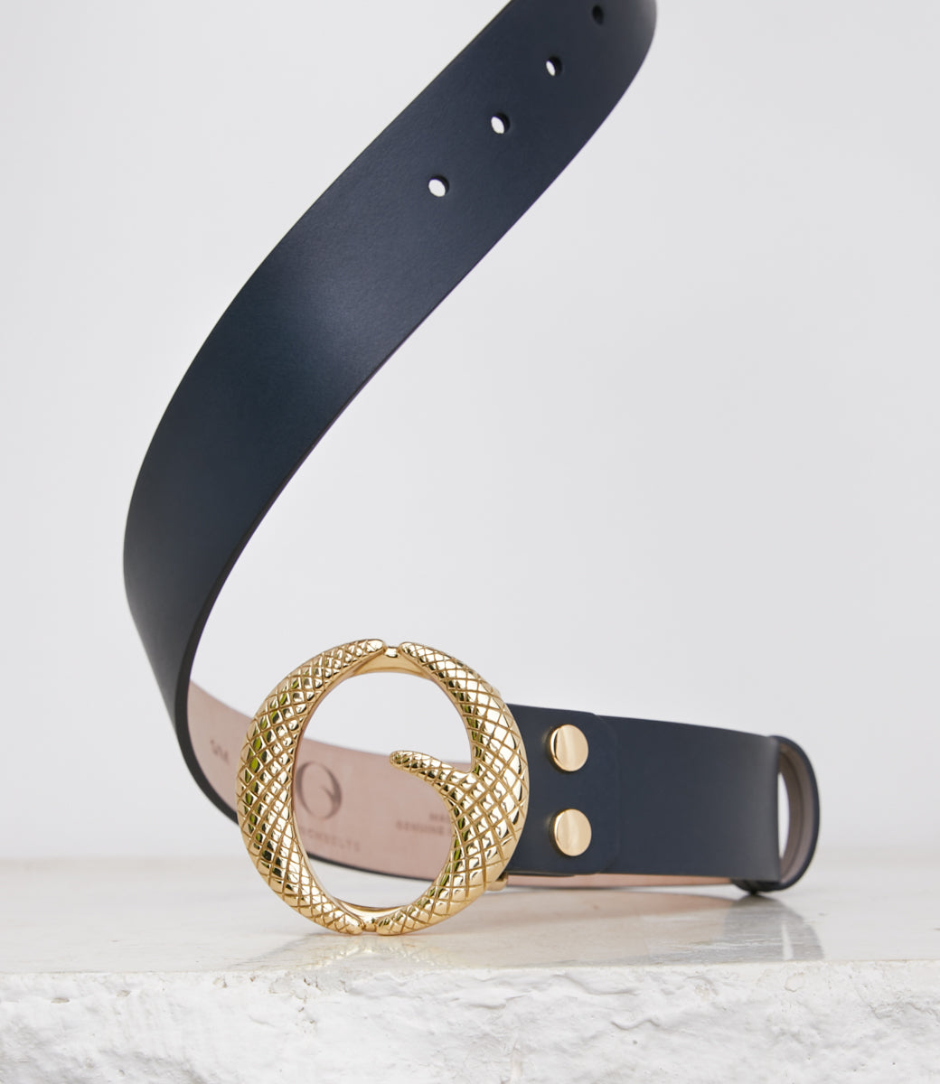 Belt Navy Clinch – Classic Belts