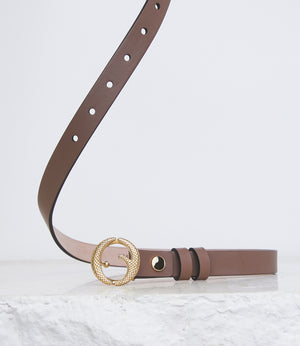 Mini Taupe Belt
