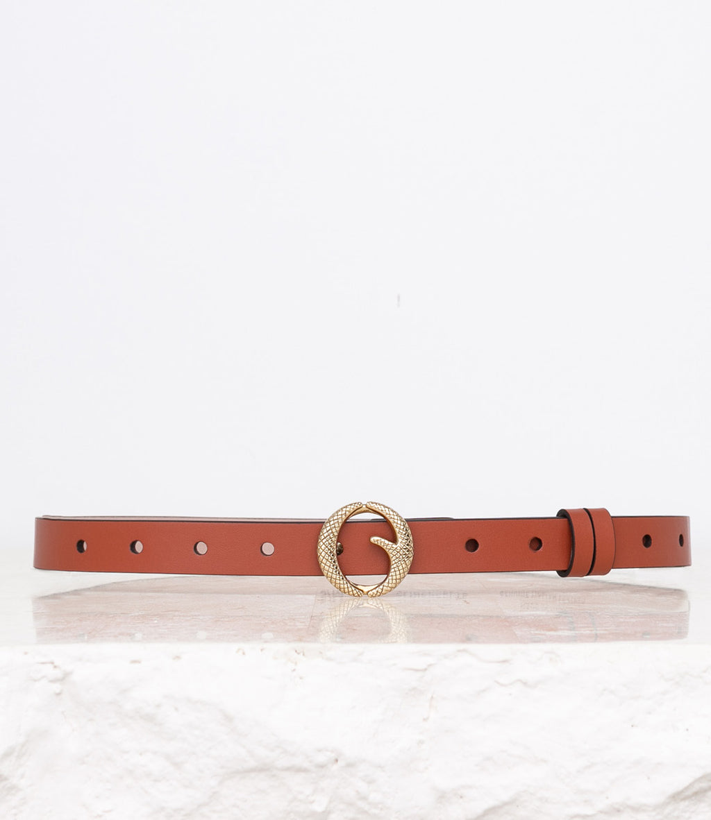 Mini Sienna Brown Belt